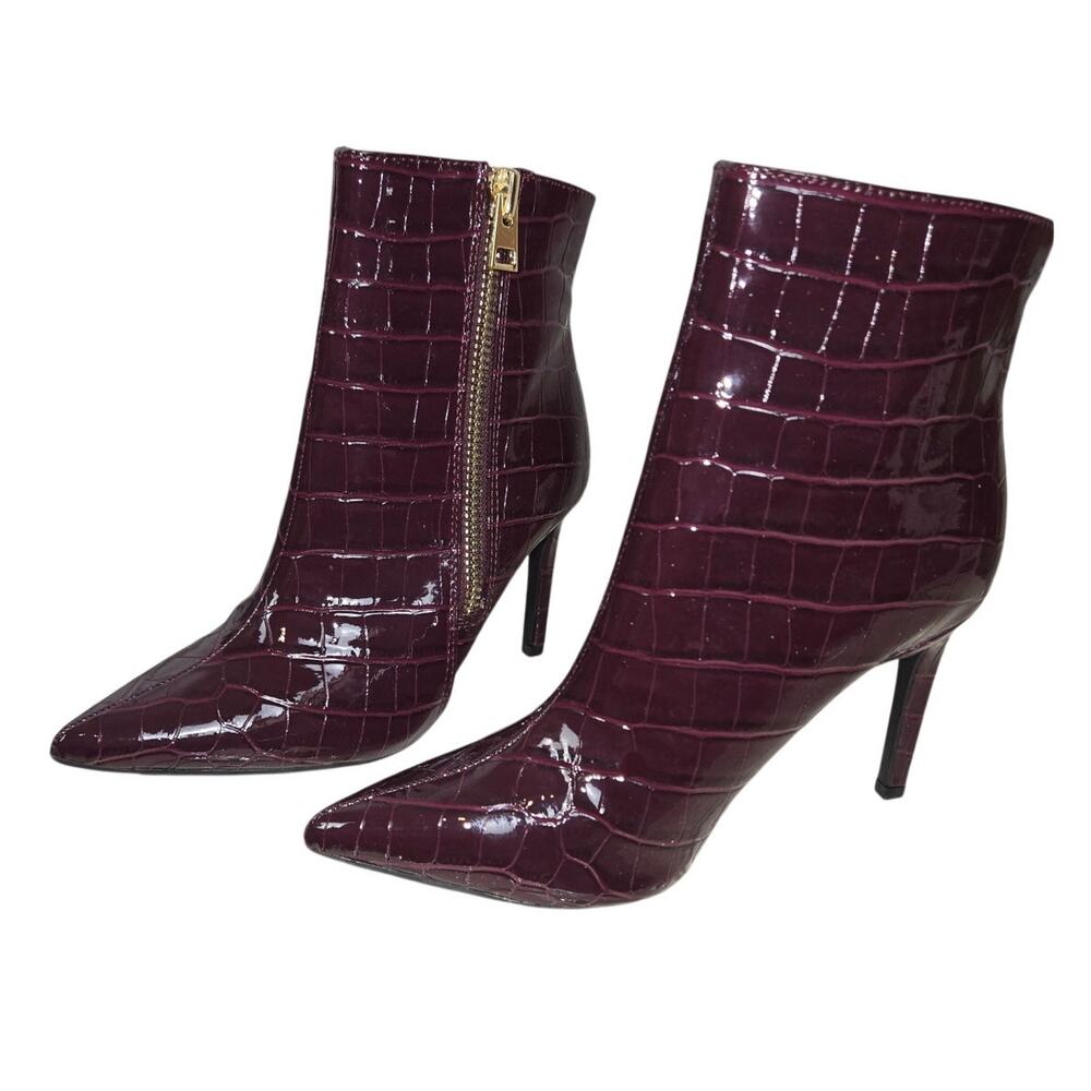 I.N.C WOMEN'S SARISHAA ZIP CROC BOOTIES SIZE 6.5 NEW
